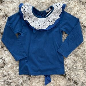 Pink Ideal Long Sleeve Vintage Style Blouse Size 7/8?